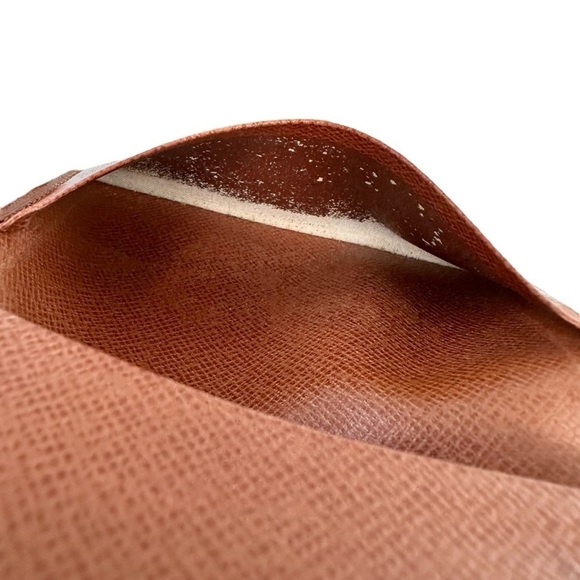 Authentic Louis Vuitton Brown Monogram Leather Pocket Organizer Card Holder - Picture 8 of 13